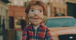 La marioneta de Ed Sheeran también sufre por amor, descúbrelo a continuación
