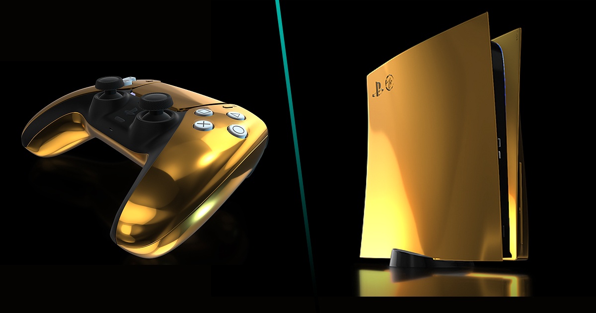 PS5 bañada en oro: se venderá una versión de lujo de la PlayStation 5, Sony, Consola, DEPOR-PLAY